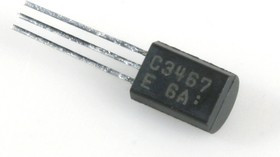 Транзистор 2SC3467, тип NPN, 1 Вт, корпус TO-92mod