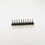 2PH1R-10-UA, Conn Unshrouded Header HDR 10 POS 2mm Solder RA Thru-Hole