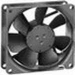 8412NGMLV, 8400 N Series Axial Fan, 12 V dc, DC Operation, 45m³/h, 1.5W, 125mA Max, 80 x 80 x 25mm