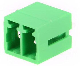 EBRA-02-A, Разъемный клеммник, 3,5мм, Кол-во полюс: 2, прямой, гнездо, "папа"