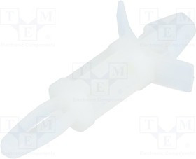 FIX-LCBS-12.7, Дистанц PCB, полиамид, Дл: 12,7мм, на защелки, Цвет: натуральный