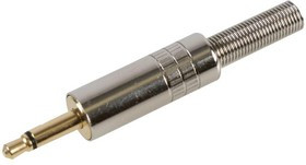 PSG03691, Телефонный аудио разъем, 2 контакт(-ов), Штекер, 3.5 мм, Свободно Висящий