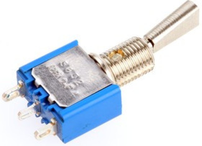 5632A9, Toggle Switch, Panel Mount, On-(On), SPDT, Solder Terminal 5632A9, Toggle Switch, Panel Mount, On-(On), SPDT, Solder Terminal