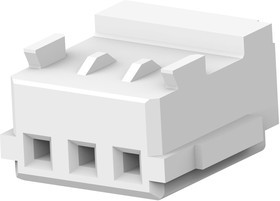 353908-3, Headers &amp; Wire Housings RCPT 3 POS WHT MINI CRIMP 1.5mm