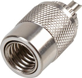 PSG-ZN-6704, UHF Plug, PL259, Zn, ID 9.2mm