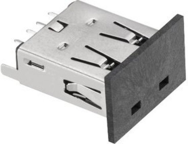 614104135023R, Разъем USB, USB Типа A, USB 2.0, Гнездо, 4 вывод(-ов), Монтаж в Сквозное Отверстие, Вертикальный 614104135023R, Разъем USB, USB Типа A, USB 2.0, Гнездо, 4 вывод(-ов), Монтаж в Сквозное Отверстие, Вертикальный
