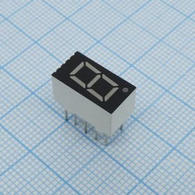 FYS-3611AS-11, 9mm OK Красный 15-20mcd