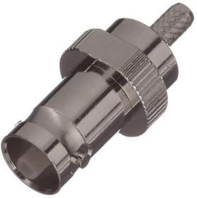VB30-2061, RF Connectors / Coaxial Connectors BNC Crimp Jack RG179/187