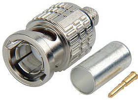 Canare BCP-A4F кабельный разъем BNC обжимной, 75Ом, предназначен для кабелей L-4CFB