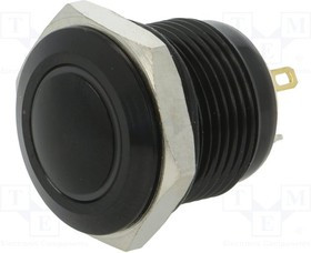 V16-10N-24G-A, Переключатель: антивандальный, Пол: 2, SPST-NO, 2A/36ВDC, IP65