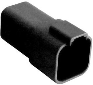 PX0106P06BK, Разъем: провод-провод, PX0, вилка, "папа", PIN: 6, IP68, на провод