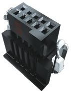 ISDF-06-D-M, Headers &amp; Wire Housings .050 Tiger Eye Discrete Wire Socket Housing
