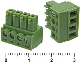 XY2500F-C-4 (3.81mm), Клеммник разрывной