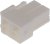 HLP-04V, HLP Male Connector Housing, 3.96mm Pitch, 4 Way, 2 Row