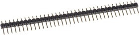AW140-EG-G36D, AW140 Series Straight Through Hole Pin Header, 36 Contact(s), 2.54mm Pitch, 1 Row(s), Unshrouded