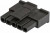 43645-0510, Headers &amp; Wire Housings MicroFit Recep HSG SR 5Ckt GW Blk