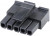 43645-0510, Headers &amp; Wire Housings MicroFit Recep HSG SR 5Ckt GW Blk