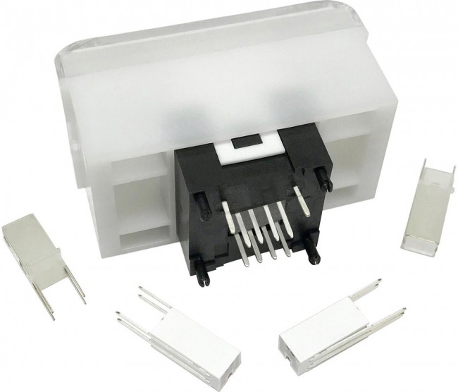 KP0115ACBKG03RGBJB, PB SWITCH, SPST, 0.1, 12VDC, THT