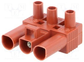 BM M9032, Разъем: разъемный клеммник, зажим под винт, "мама", 2,5мм2, 16А