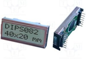 EADIPS082-HN, Дисплей: LCD; алфавитно-цифровой; STN Positive; 8x2; 40x20мм EADIPS082-HN, Дисплей: LCD; алфавитно-цифровой; STN Positive; 8x2; 40x20мм