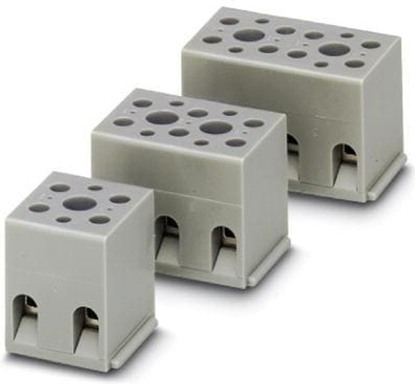 2703198, UK Series G 5/ 6-EX Non-Fused Terminal Block, 6-Way, 30A, 24 12 AWG Wire, Screw Down