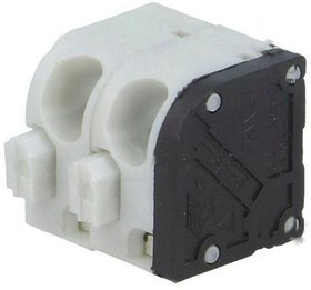 ETBM50020H401Z, Зажимная рейка для печатных плат, угловой 45°, 5мм, на PCB, 10А