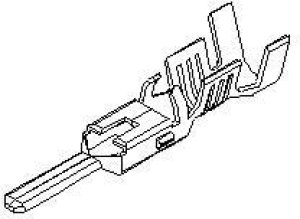 357450210, Contact PIN Crimp ST Cable Mount 14-18AWG VersaBlade™ T/R 357450210, Contact PIN Crimp ST Cable Mount 14-18AWG VersaBlade™ T/R