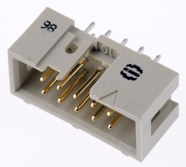 09185106324, Гнездо, IDC, "папа", PIN: 10, прямой, THT, 2,54мм, Конф: 2х5