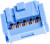 1658527-3, 10-Way IDC Connector Socket for Cable Mount, 2-Row