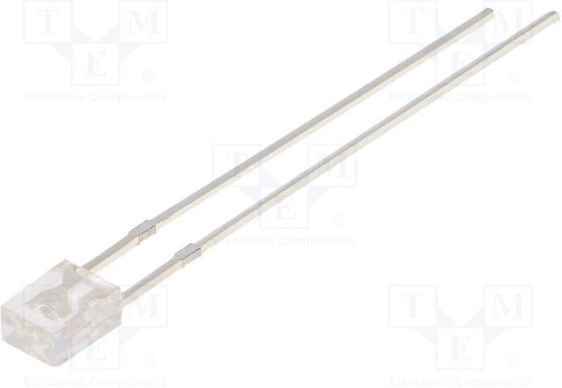 OSB5SA7BA1B, LED; rectangular; 2x3x4mm; blue; 330?600mcd; 100°; Front: flat; 20mA OSB5SA7BA1B, LED; rectangular; 2x3x4mm; blue; 330?600mcd; 100°; Front: flat; 20mA