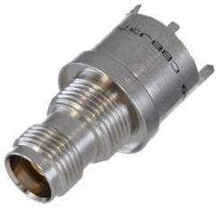 CBBJ379, RF Connectors / Coaxial Connectors TRT Blkhd Strt Jack Board Mnt Threaded