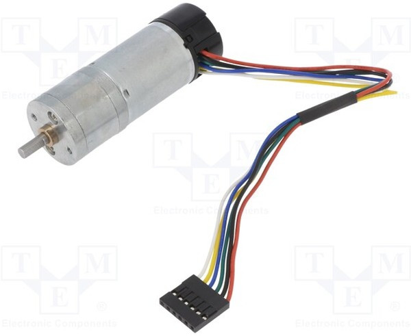 4867, Двигатель: DC, с энкодером, с редуктором, Medium Power, 12ВDC