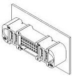 46562-3003, Power to the Board TEN60 PRESS-FIT VERTICAL RECPT ASSY 46562-3003, Power to the Board TEN60 PRESS-FIT VERTICAL RECPT ASSY