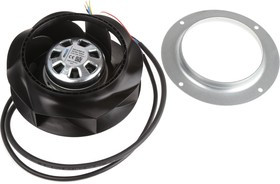 R3G133-RA01-03, RadiCal Series Centrifugal Fan, 230 V ac, 280m³/h, AC Operation, 133 (Dia.) x 65mm R3G133-RA01-03, RadiCal Series Centrifugal Fan, 230 V ac, 280m³/h, AC Operation, 133 (Dia.) x 65mm