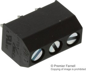 31101103, Клеммная колодка типа провод к плате, 5.08 мм, 3 вывод(-ов), 28 AWG, 14 AWG, 1.5 мм², Винт