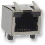 RJHSE5380, Modular Jack - Right Angle, Input Output Connectors 8P8C, RA, Shield, Without LEDs