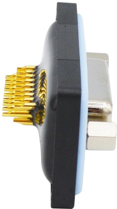 HDF-S26-203L011, HDF 26 Way Solder D-sub Connector Socket, 2.29mm Pitch, with 4-40 Screw Locks HDF-S26-203L011, HDF 26 Way Solder D-sub Connector Socket, 2.29mm Pitch, with 4-40 Screw Locks