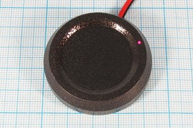 Переключатель кнопочный Пьезо, 0~24В, 0.3А, OFF-(ON), IL, контакты 2L, ВК-1