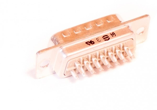 09670155604, Вилка D-Sub на кабель (15pin)