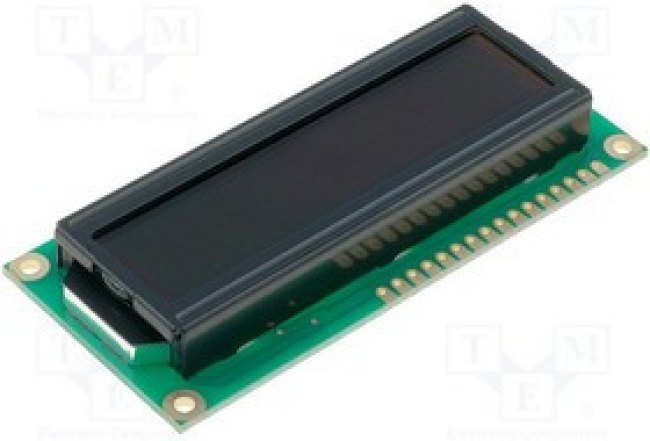 RC1602B-TIW-CSV, Дисплей: LCD, алфавитно-цифровой, FSTN Negative, 16x2, LED, PIN: 16 RC1602B-TIW-CSV, Дисплей: LCD, алфавитно-цифровой, FSTN Negative, 16x2, LED, PIN: 16