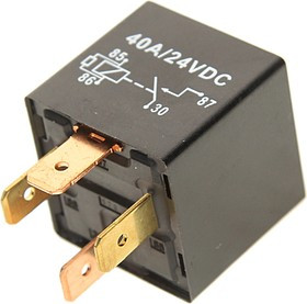 205.436, Реле DAF MERCEDES LIEBHERR 4 контакта (24V 20A) SAMPA