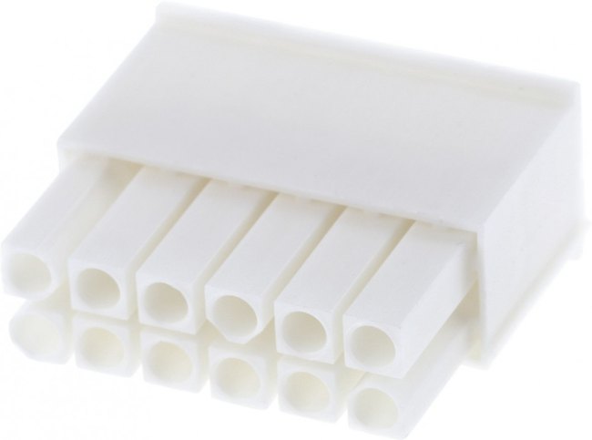 770581-1, 4.14mm 2x6P 6 2 4.14mm Yes P=4.14mm Rectangular Connectors Housings
