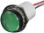 557-1603-203F, LED Panel Mount Indicators Green Diffused 12V