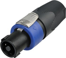 NL4FX, Вилка, для громкоговорителей, "мама", PIN: 4, на провод, 40А, 250В NL4FX, Вилка, для громкоговорителей, "мама", PIN: 4, на провод, 40А, 250В