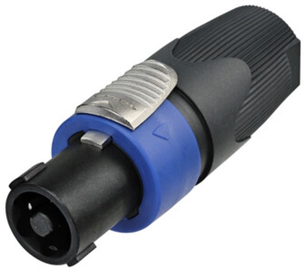 NL4FX, Вилка, для громкоговорителей, "мама", PIN: 4, на провод, 40А, 250В