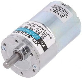 FIT0492-B, Двигатель DC, с редуктором, 12ВDC, 50 1, Двусторон.вал нет, 2,19А