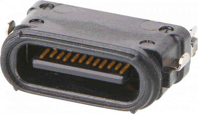 202410-0002, USB Connectors USB TYPE C SHLDRECRA 24CKT MIDMNT WTRPRO