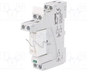 PI85T024D1TS3011V0, Реле: интерфейсное, SPDT, Uобмотки: 24ВDC, 16А, 16A/250ВAC, DIN