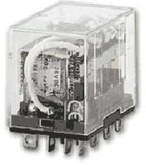 LY2N-D2-DC24, General Purpose Relays DPDT 10A 24VDC W/LED LY2N-D2-DC24, General Purpose Relays DPDT 10A 24VDC W/LED
