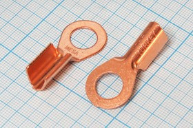 Клемма"O" d10,5; 16-10S, Cu[медь],TBA-2904DB